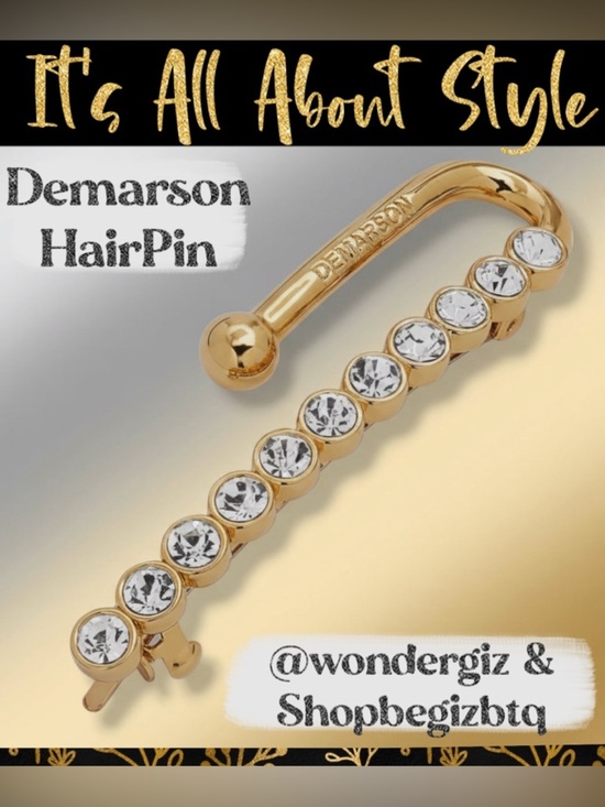 Authentic Demarson Delicate Statement HairPin To Call the Attention of Everyone main image 8